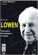 Copertina del libro Di, su, da LOWEN - L'emozione il movimento il respiro
