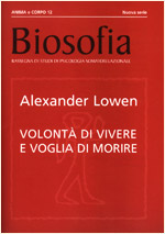 Copertina del libro Volontà di vivere e voglia di morire